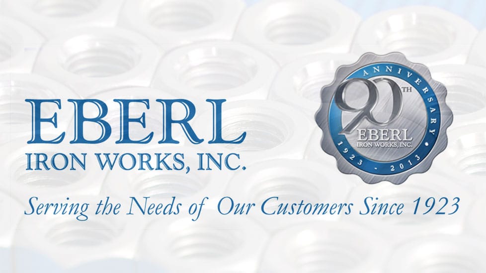 Eberl Iron Works, Inc., a third generation family owned and operated business in Buffalo, NY celebrates 90 years in business