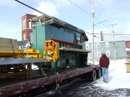 New Shear Delivery | Eberl Iron Works Inc. | Buffalo NY USA
