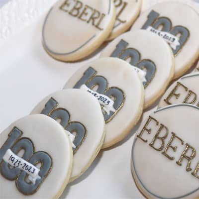 100 year anniversary cookies
