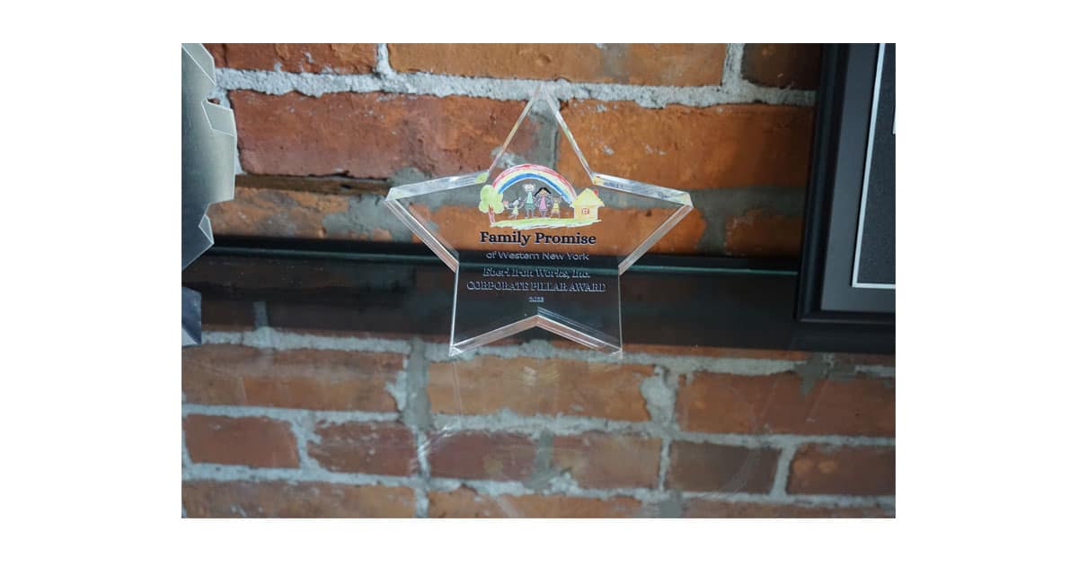 Family Promise Award | Eberl Iron Works Inc. | Buffalo NY USA
